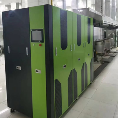 烟台某中央厨房1.2吨迈迪升模块炉